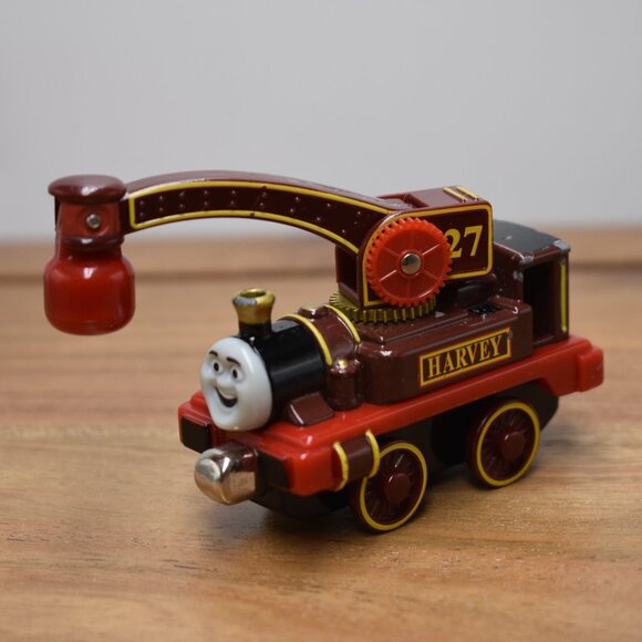 Harvey 27 Diecast Crane Magnetic Learning Curve 2003 Thomas & Friends Gullane - Picture 1 of 8